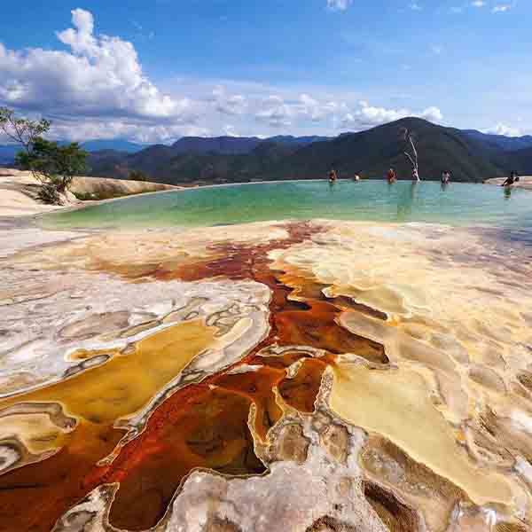 Tour Hierve el Agua y Árbol del Tule Oaxaca